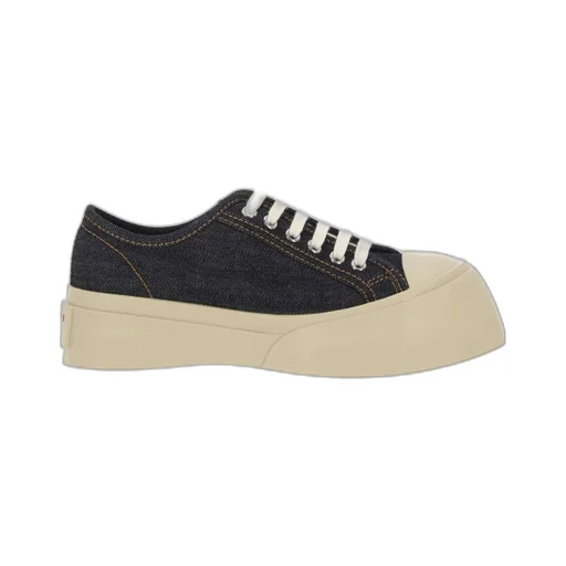 Denim Pablo Lace-Up Sneakers