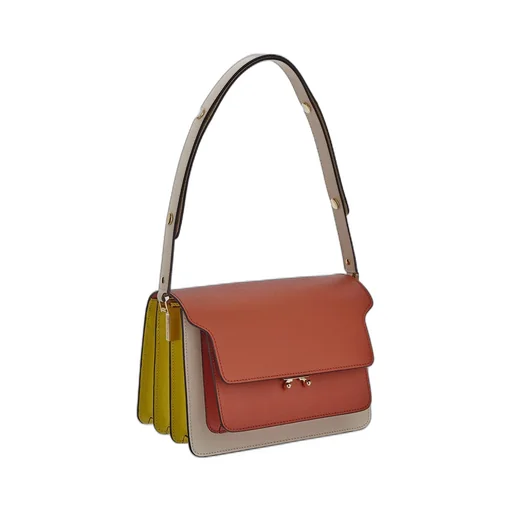 Open-Flap Shoulder Bag