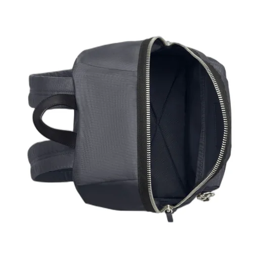 The Biker Logo-Patch Zipped Large Backpack