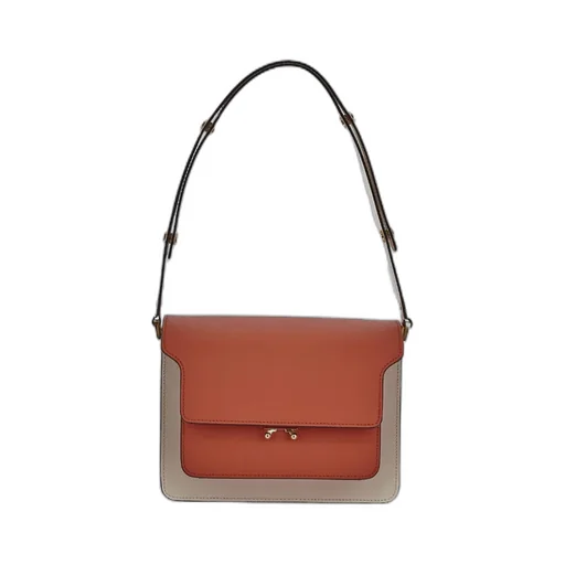 Open-Flap Shoulder Bag