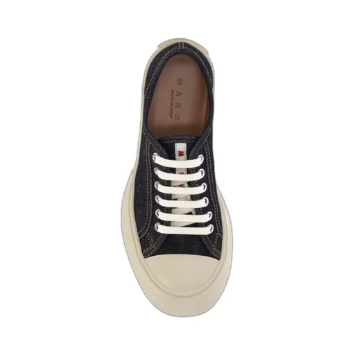 Denim Pablo Lace-Up Sneakers