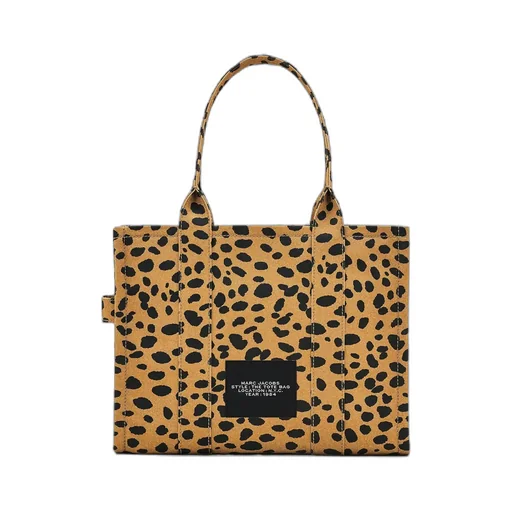 The Cheetah Logo Embroidered Large Tote Bag