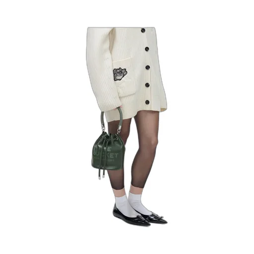 Logo Embossed Bucket Bag