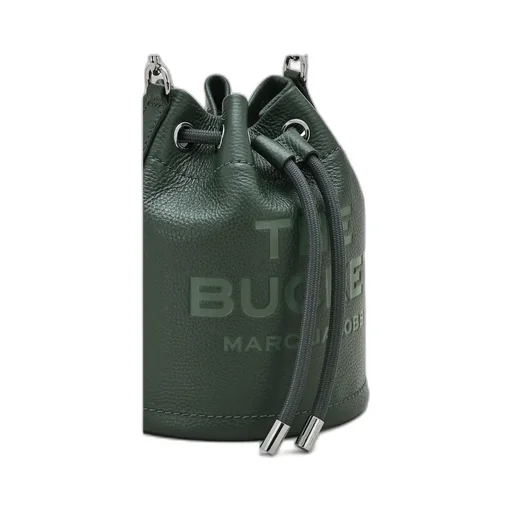 Logo Embossed Bucket Bag
