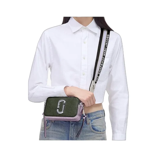 The Snapshot Logo Plaque Crossbody Bag