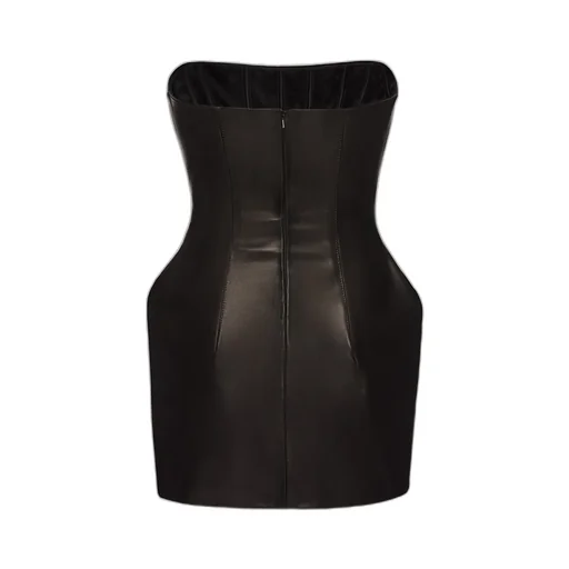 Off-Shoulder Corset-Style Mini Dress