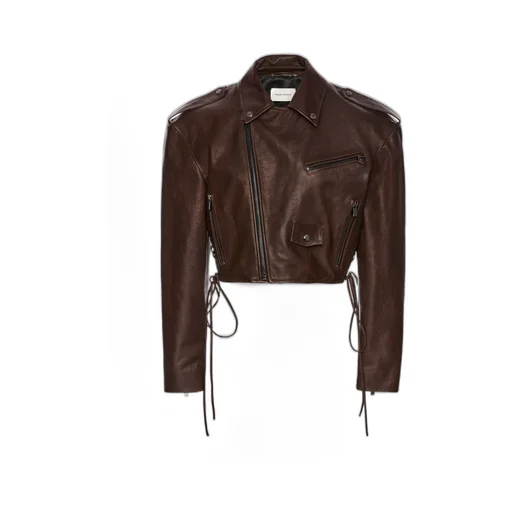Cropped Biker Jacket