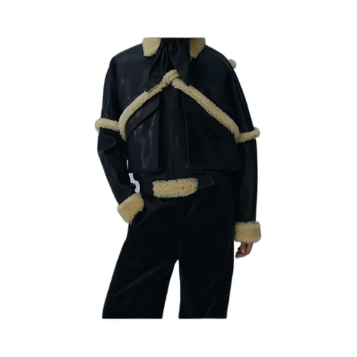 Shearling Bomber Jacket