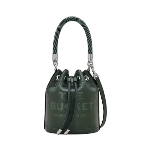 Logo Embossed Bucket Bag