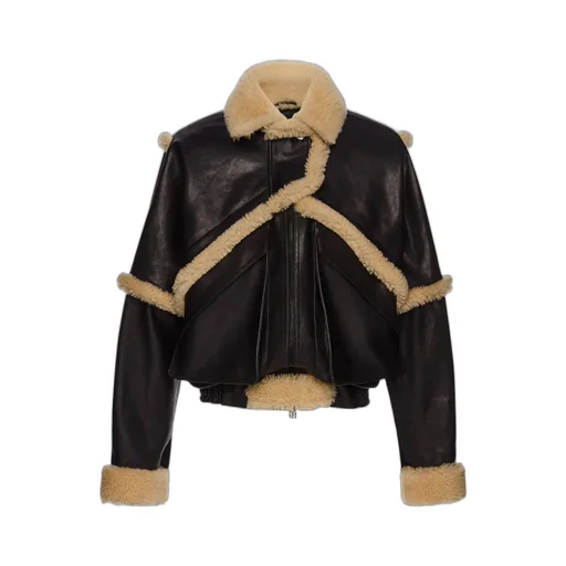 Shearling Bomber Jacket