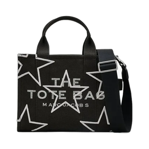The Star Logo Printed Small Tote Bag