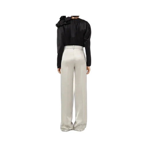 Classic Shirred Flower Blouse