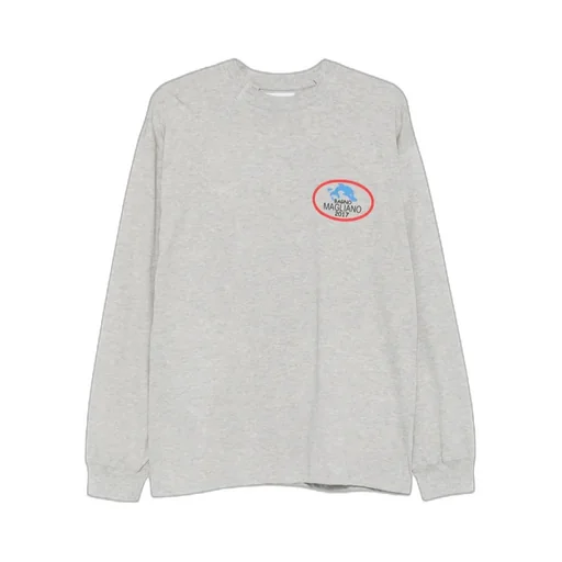 Logo Graphic Long-Sleeved Sweatshirt