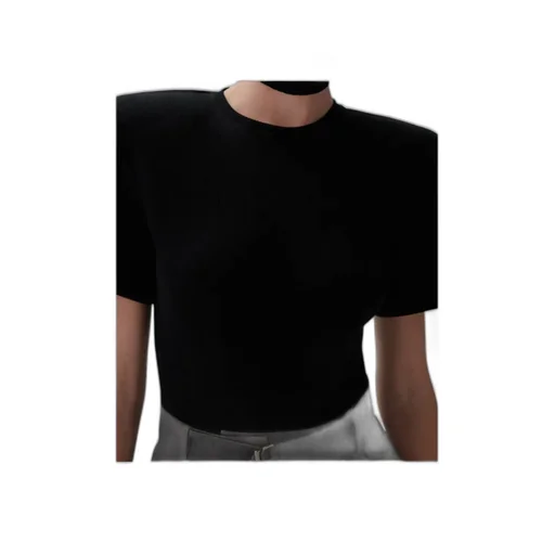 Ribbed Short Sleeve Bodysuit