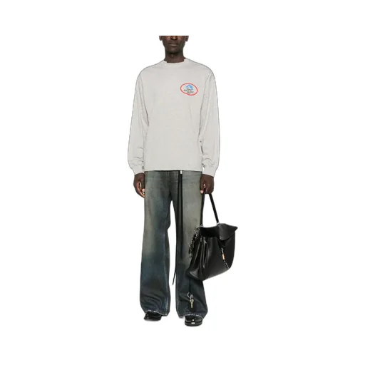Logo Graphic Long-Sleeved Sweatshirt