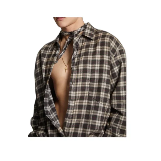 X Dsquared2 Joint Series Plaid Shirt