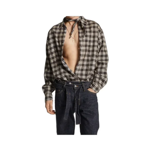 X Dsquared2 Joint Series Plaid Shirt