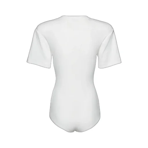 Ribbed Short Sleeve Bodysuit