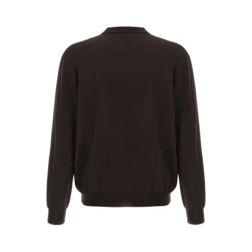 Graphic Detailed Crewneck Sweater