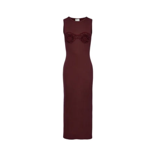 Crochet Bra Cotton Tank Dress