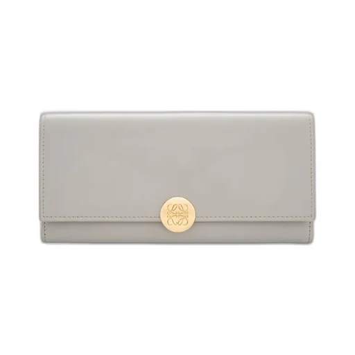Pebble Continental Wallet In Shiny Nappa Calfskin