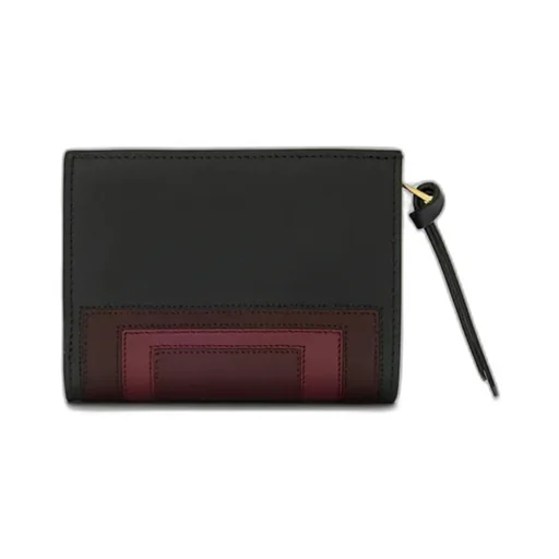 Compact Wallet In Nappa Calfskin