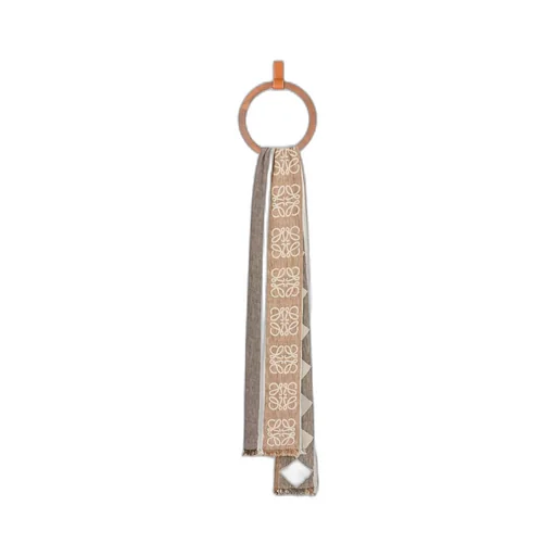 Scarf In Linen And Cotton