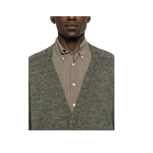 Button-Front Cardigan
