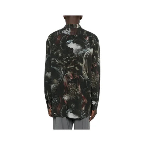 Printed Long-Sleeved Shirt