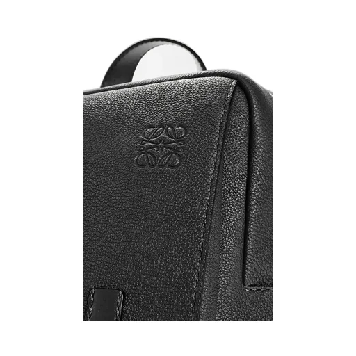 Military Backpack In Soft Grained Calfskin