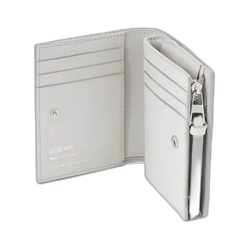 Logo Stamp Compact Wallet