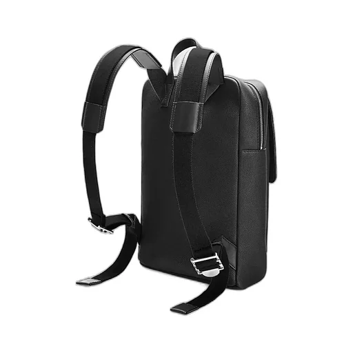 Military Backpack In Soft Grained Calfskin