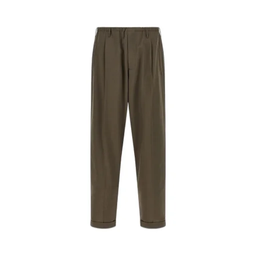 Elastic Waist Casual Pants