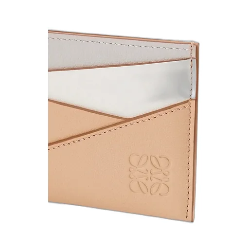 Puzzle Plain Cardholder In Classic Calfskin