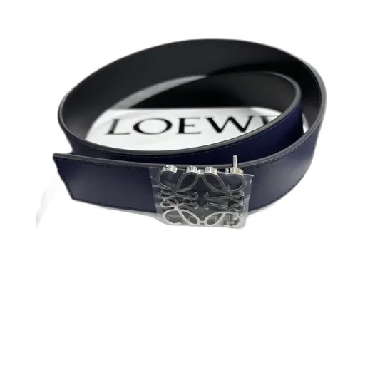 Reversible Anagram Belt In Smooth Calfskin