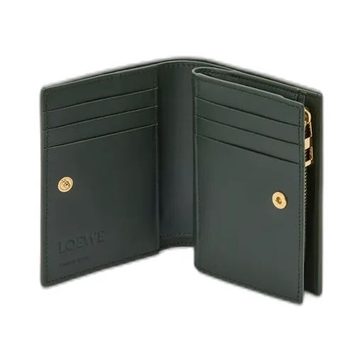 Compact Wallet In Nappa Calfskin