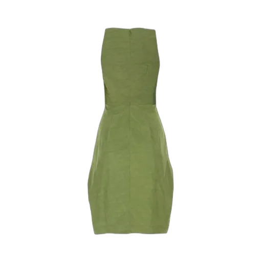Logo Sleeveless Slim Dress