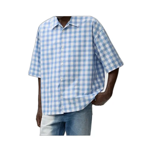 Checked Short-Sleeved Shirt