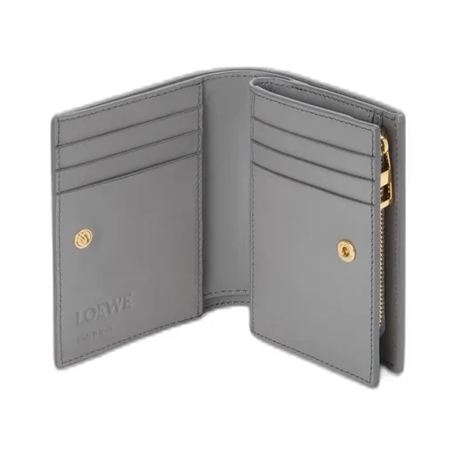 Compact Wallet In Nappa Calfskin