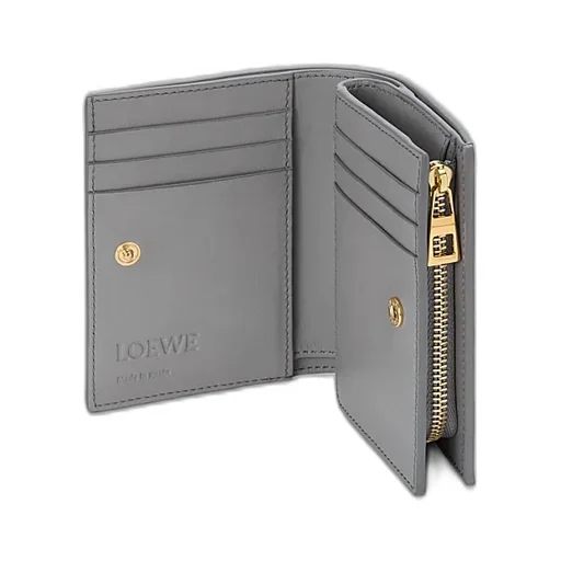 Compact Wallet In Nappa Calfskin