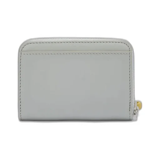 Zipped Coin Purse In Shiny Nappa Calfskin
