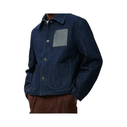 Button-Up Denim Jacket