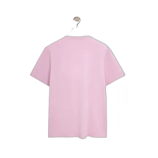 Anagram-Embroidered Crew Neck T-Shirt