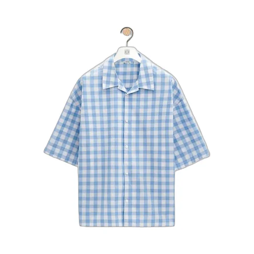 Checked Short-Sleeved Shirt