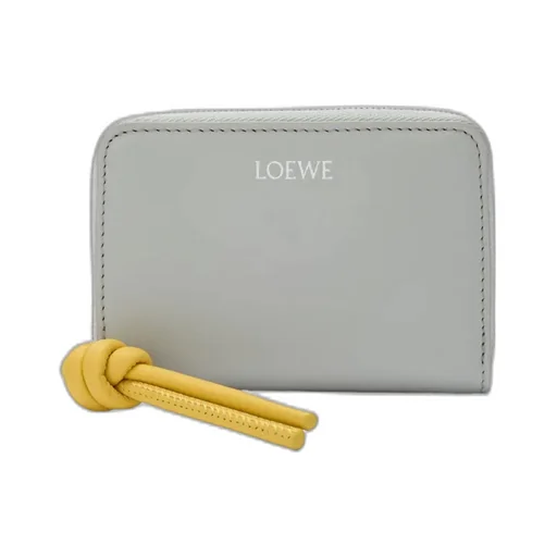 Zipped Coin Purse In Shiny Nappa Calfskin
