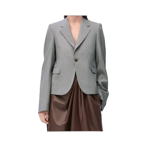 Single-Breasted Tailored Blazer