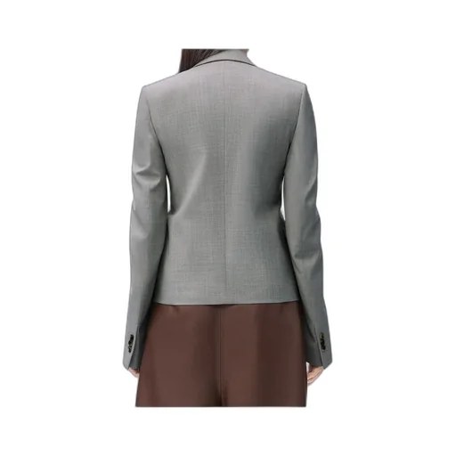 Single-Breasted Tailored Blazer