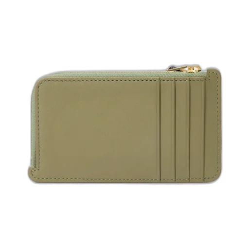 Knot Coin Cardholder In Shiny Nappa Calfskin