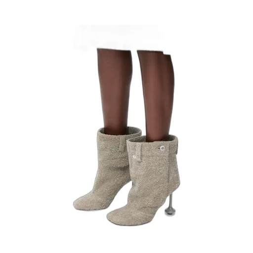 Toy Ankle Bootie In Brushed Suede