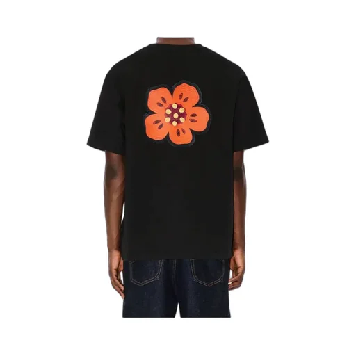 Boke Flower Embroidered T-Shirt